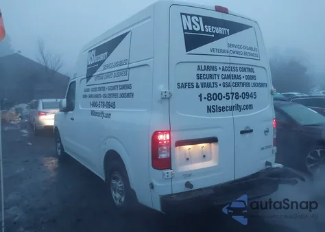 2019 Nissan Nv Cargo Nv2500 Hd Sv V8 из США, поврежденный, VIN 1N6AF0LY9KN811402